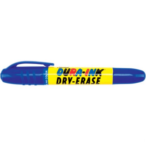 Dura-Ink ® Dry Erase Ink Markers - Colour: Blue - Qty/Case: 60