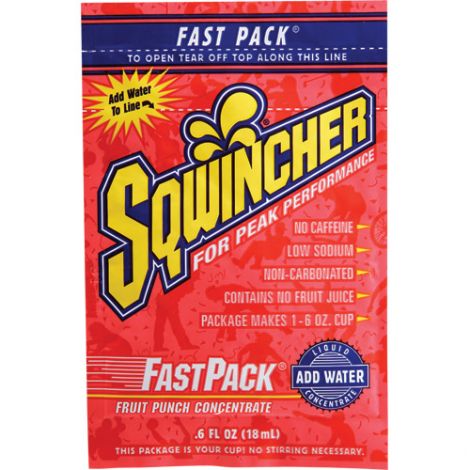 Sqwincher® Fast Pack® Convenient Single Servings! - Flavour: Fruit Punch - Servings/Package: 150