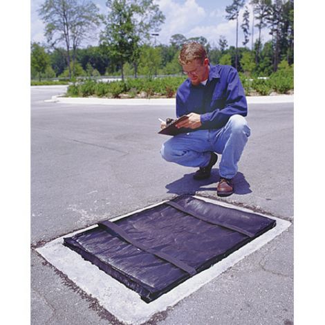 Stormwater Grateguards Mats - Oil and Sediment - Length: 24" - Width: 48"