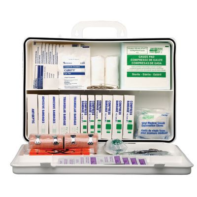 Alberta Regulation First Aid Kits - Container Type: Plastic Box - Container Size: 36-Unit