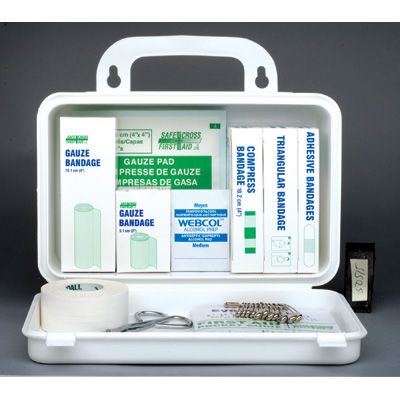 Quebec Regulation First-Aid Kit - FIRST AID KIT: SEC. 5 - Container Type: 10-unit Plastic