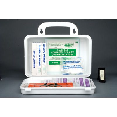 New Brunswick Regulation First Aid Kits - KITS PERSONAL - Container Type: 10-unit Plastic