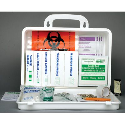 Nova Scotia Regulation First Aid Kits - FIRST AID KIT: NO. 2, 2 - 19 WORKERS - Container Type: 16-unit Plastic