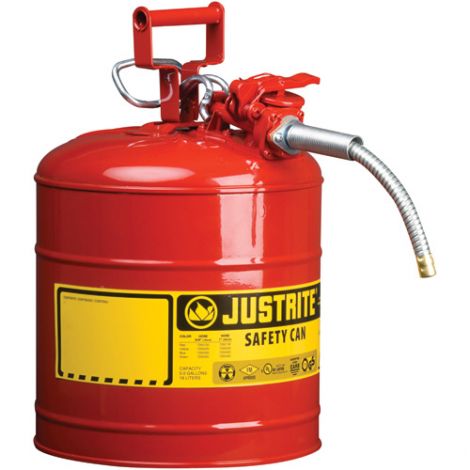 Type II AccuFlow™ Safety Cans - Capacity: 2.5 US gal. - Hose Width: 1"