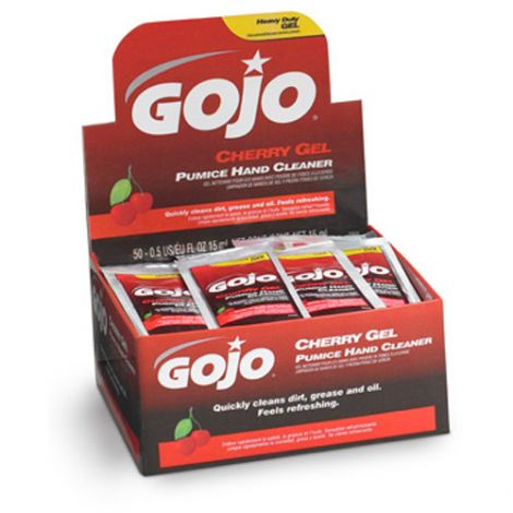 Gojo® Cherry Gel® Pumice Hand Cleaner - Type: Pumice - Container Size: 15 ml - Container Type: Packet - Qty/Case: 2