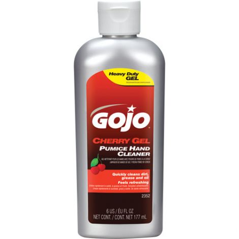 Gojo® Cherry Gel® Pumice Hand Cleaner - Type: Pumice - Container Size: 177 ml - Container Type: Bottle - Qty/Case: 36 