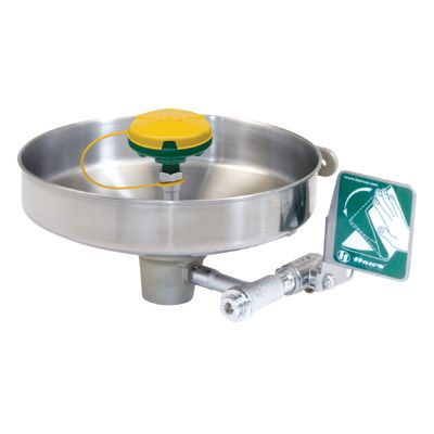 Wall-Mount Axion MSR™ Eye/Face Wash Station - Coverage Area: Eye/Face - Installation Type: Wall-Mount - Bowl Material: Stainless Steel