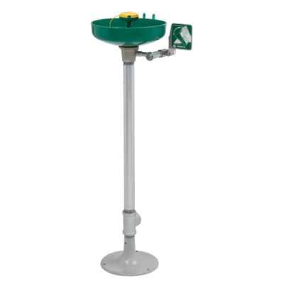 Axion MSR™ Pedestal Eye/Face Wash Stations - Coverage Area: Eye/Face - Installation Type: Pedestal - Bowl Material: Plastic