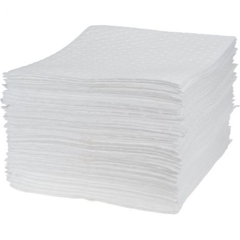 Natural Fine Fibre Sorbent Pads - Heavy Weight - Absorbency/Pkg.: 30 Gallons