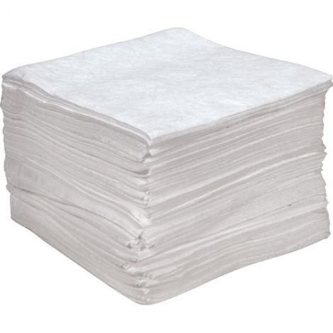 Anti Static Sorbent Pads - Spill Type: Oil Only - Absorbency/Pkg.: 55 Gal.