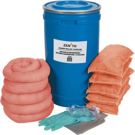 16-Gallon Spill Kits - Spill Type: Hazmat 