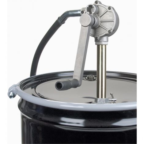 Rotary Type Drum Pump - Pump Material: Aluminum - Transfer Rate: 6-3/4 oz. per revolution