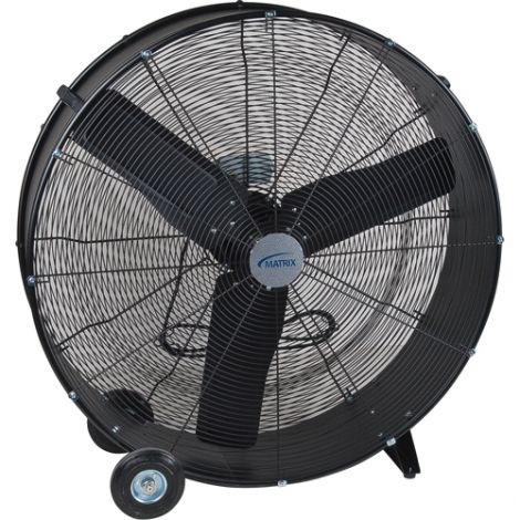 36"Light Industrial Direct Drive Drum Fans - 2 Speed