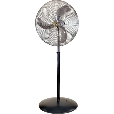 Heavy-Duty Industrial Air Circulating Fans - Type: Pedestal - Size: 30" - No. of Speeds: 3 - Non-Oscillating