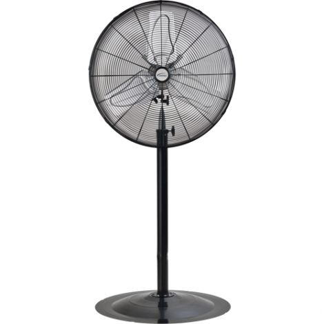 Oscillating Pedestal Fan, Heavy-Duty, 2 Speed, 24" Diameter
