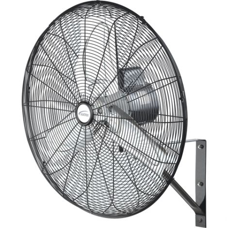 24" Non-Oscillating Wall Fan - Type: Wall Mounted - 2 Speeds