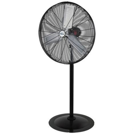 Oscillating Pedestal Fan, Heavy-Duty, 3 Speed, 30" Diameter