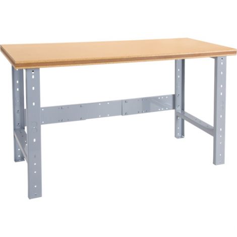 Pre-designed Workbench - Configuration: Top & Legs Only - Height: 34" - Width: 60"