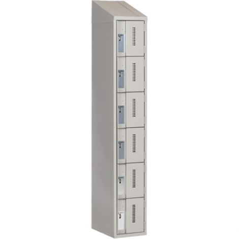 All-Welded Concord™ Heavy-Duty Lockers - Bank of 1 - Colour: Grey