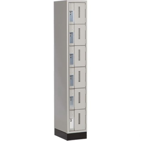 All-Welded Concord™ Heavy-Duty Lockers - Bank of 1 - Colour: Grey