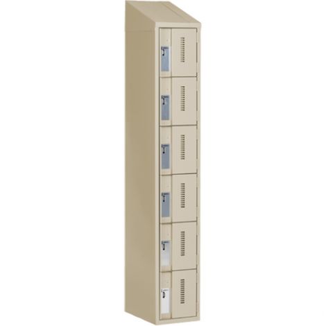 All-Welded Concord™ Heavy-Duty Lockers - Bank of 1 - Colour: Beige 