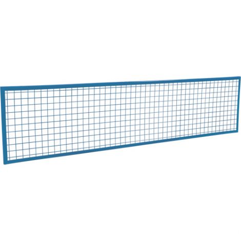 Wire Mesh Partition Panel - Dimensions: 8'W x 2'H