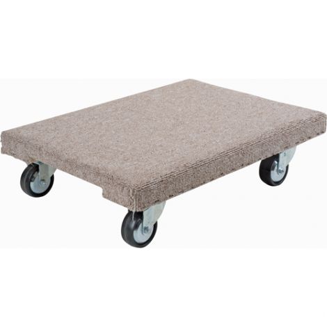 Wood Dollies - Dimensions: 18"W x 30"D - Platform Type: Carpeted 