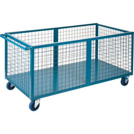 Wire Mesh Box Truck - Volume Capacity: 30 cu. ft. - Overall Length: 75"