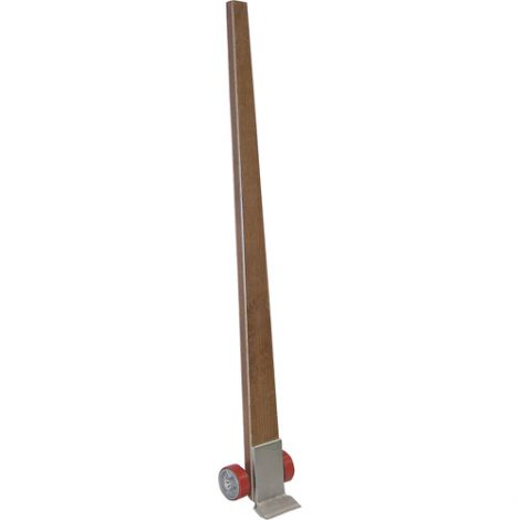 Pry Dolly - Handle: Wood - Capacity: 4250 lbs. -  Nose Plate: 6" x 3-1/8" 
