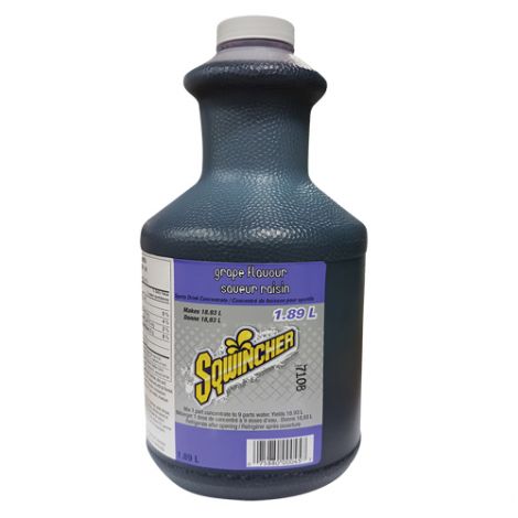 Sqwincher® Liquid Concentrate No stir formula! Flavour: Grape - QtY/Case: 4