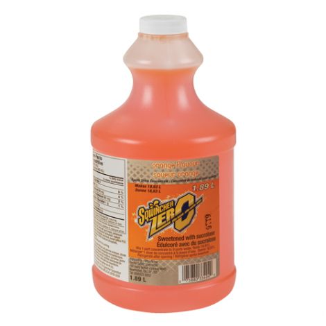 Sqwincher® Liquid Concentrate Lite No stir formula! - Flavour: Orange - Package Size: 64 oz. - QTY/Case: 4 