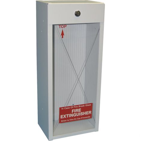 Surface-Mounted Fire Extinguisher Cabinets - Accommodates: 5-lb Dry Chemical