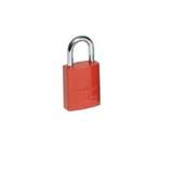 Master Lock® Aluminum Safety Padlocks - Colour: Red 