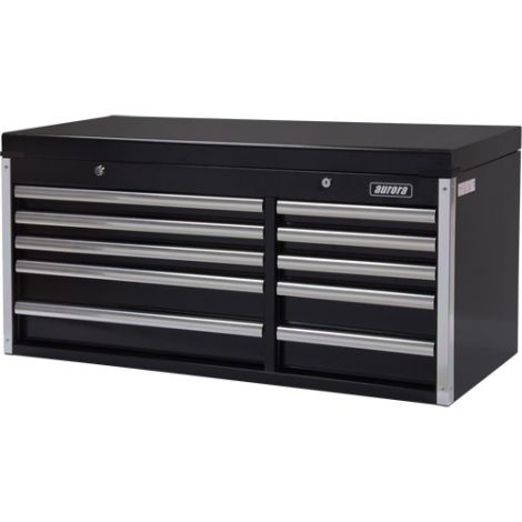 Industrial Tool Chest - No. of Drawers: 10 - Overall Dimensions: 17-3/4"D x 41"W x 19"H