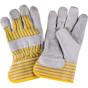 Split Cowhide Fitters, Superior Quality Gloves - Size: Large - PE Cuff - Case Quantity: 72