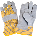 Split Cowhide Fitters Gloves, Superior Quality - Size: Large - Case Quantity: 72