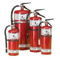 Steel Dry Chemical ABC Fire Extinguishers - Capacity: 2.5 lbs. - Rating ...