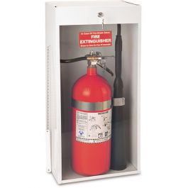 Surface-Mounted Fire Extinguisher Cabinets - Accommodates: 20-lb Dry ...