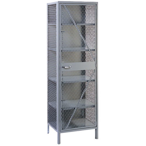 Visible Storage Wire Mesh Cabinet